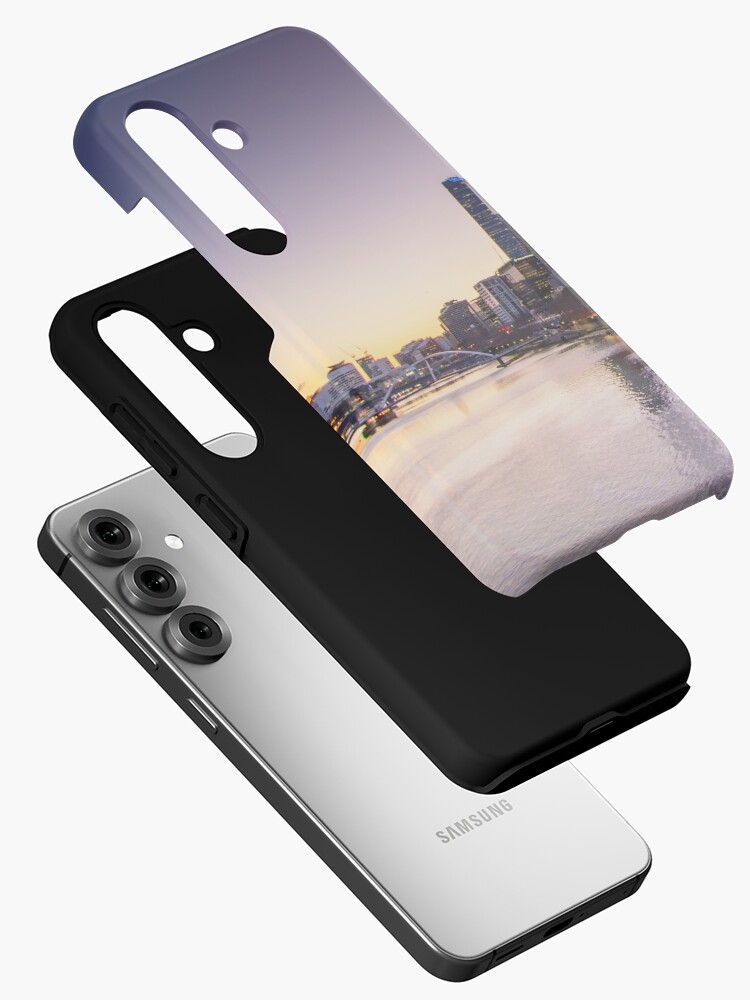 Thumbnail 2 of 4, Samsung Galaxy Phone Case, Yarra Sunset designed and sold by wolfcat.