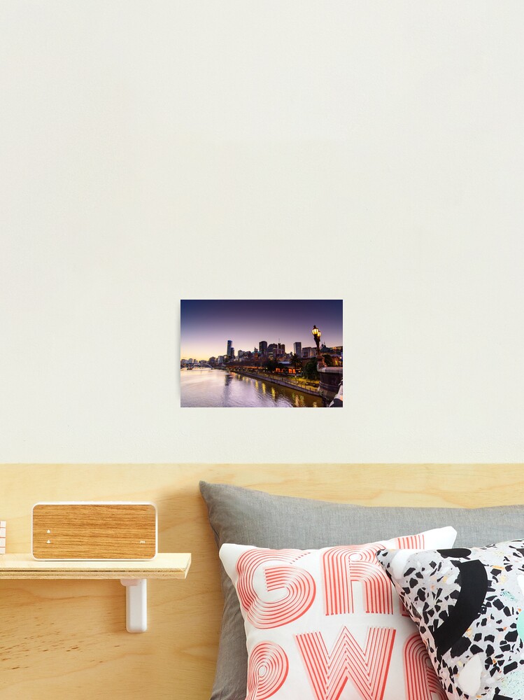 Thumbnail 2 of 3, Photographic Print, Yarra Sunset designed and sold by wolfcat.