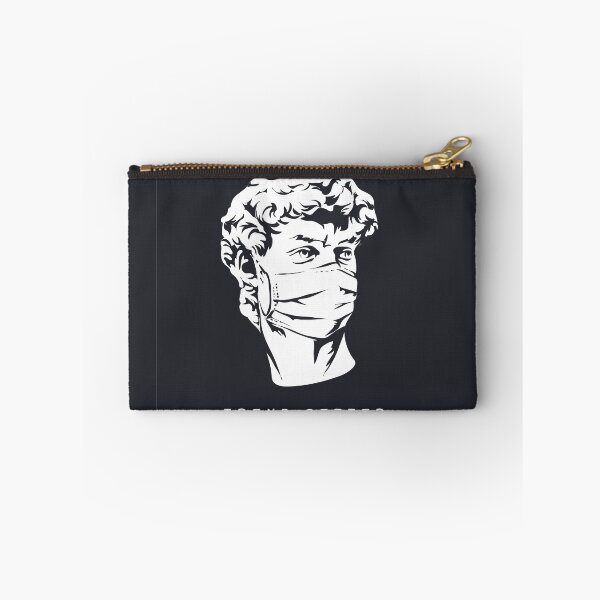 Item preview, Trendsetter Slogan with Antique Statue Wearing Face Mask designed and sold by Peekonet.