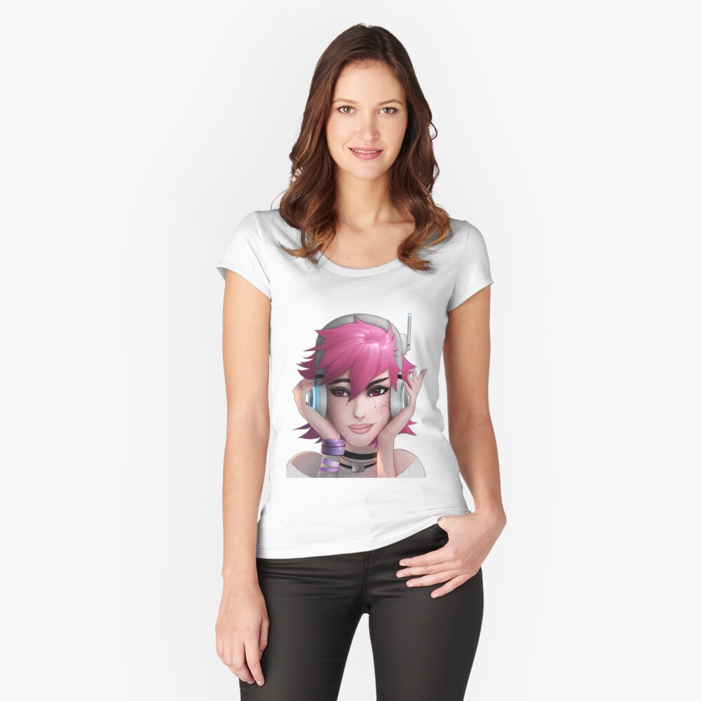 Item preview, Fitted Scoop T-Shirt designed and sold by RDOWNART.