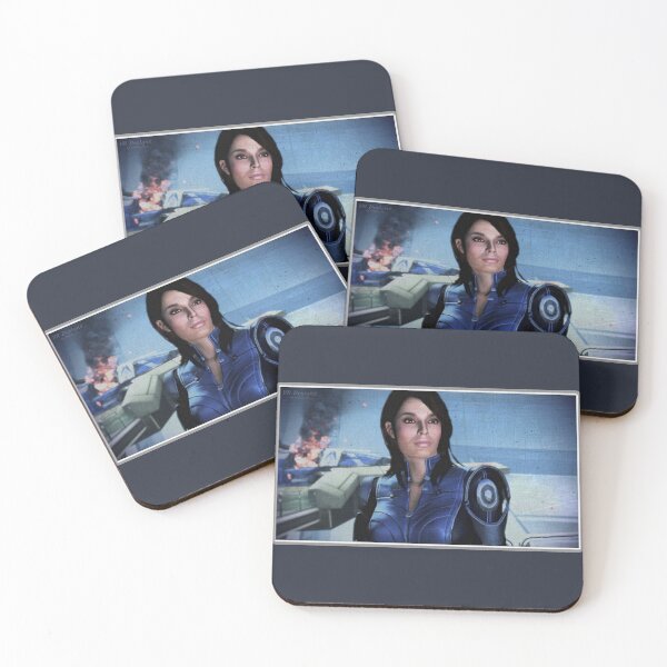 Artikelvorschau, Mass Effect: Ashley Williams Digitale Metallmalerei entworfen und verkauft von Visual Resolutions.
