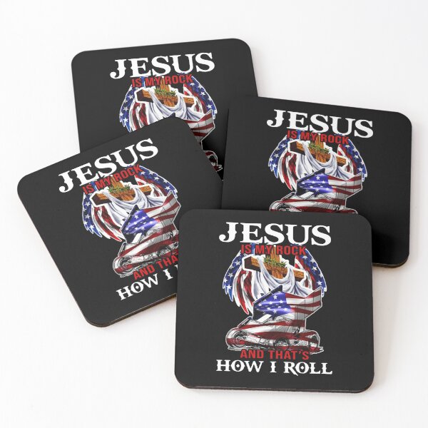 Item preview, JESUS IS MY ROCK AND THAT'S HOW I ROLL designed and sold by Ivanc3.