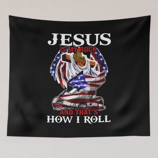 Item preview, JESUS IS MY ROCK AND THAT'S HOW I ROLL designed and sold by Ivanc3.