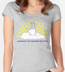 The Highest of Fives Women's Fitted Scoop T-Shirt