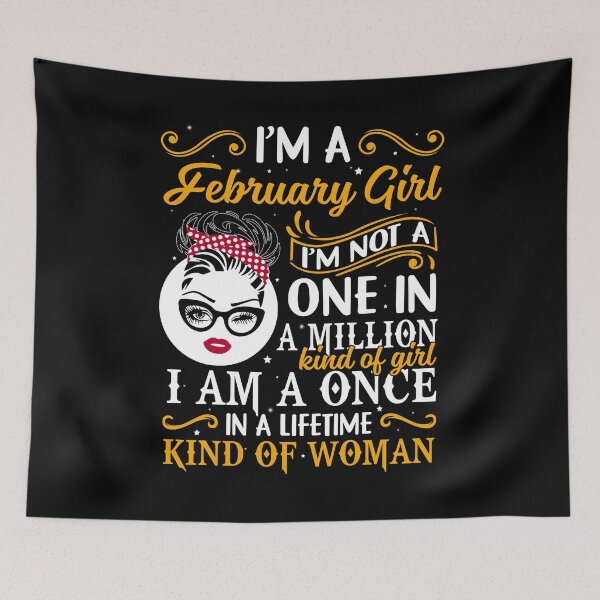 Item preview, february girl shirt,I'm A May Girl I'm Not A One In A Million Kind Of Girl, Messy Bun, May Girl, Red Headband Cricut designed and sold by PLKHDA.