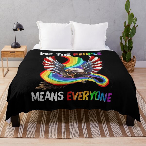 Item preview, LGBT EAGLES WE THE PEOPLE MEANS EVERYONE designed and sold by Ivanc3.