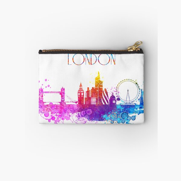 Item preview, London City Skyline In Watercolor designed and sold by maryedenoa.