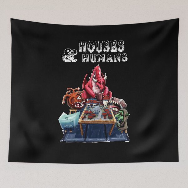 Item preview, Houses and humans designed and sold by PLKHDA.