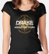 Drake Adventure Tours Women's Fitted Scoop T-Shirt