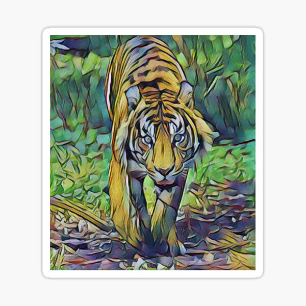 Item preview, Tiger Stroll In Depth By Design designed and sold by Fearless-Fox.