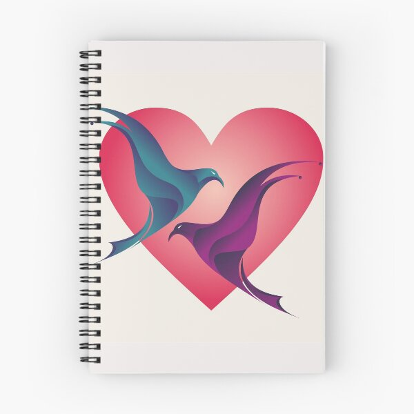 Aperçu de l'œuvre Coeur avec des oiseaux créée et vendue par sajith99.