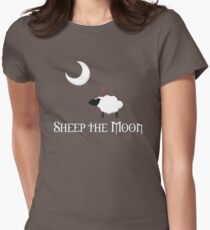 Sheep the Moon Women's Fitted T-Shirt