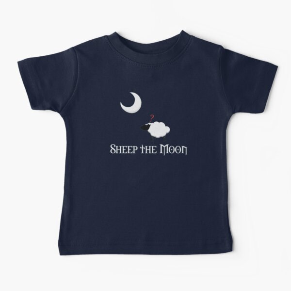 Moutons la lune T-shirt bébé