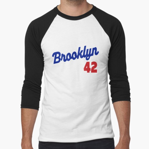 Brooklyn Dodgers 42 T-ShirtBrooklyn 42 T-Shirt graphic t shirts summer  clothes black t shirt plain white t shirts men