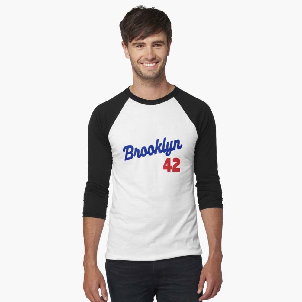 Brooklyn Dodgers 42 T-ShirtBrooklyn 42 T-Shirt graphic t shirts summer  clothes black t shirt plain white t shirts men - AliExpress