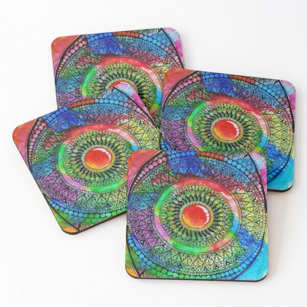Item preview, Colorful Mandala - Colors are Life designed and sold by Shalom-art.