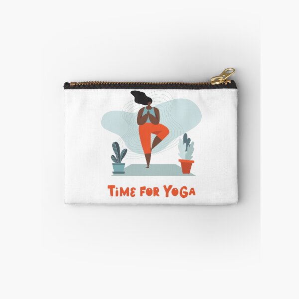 Item preview, Time for yoga. Pretty dark-skinned girl doing asana designed and sold by lenoleum.