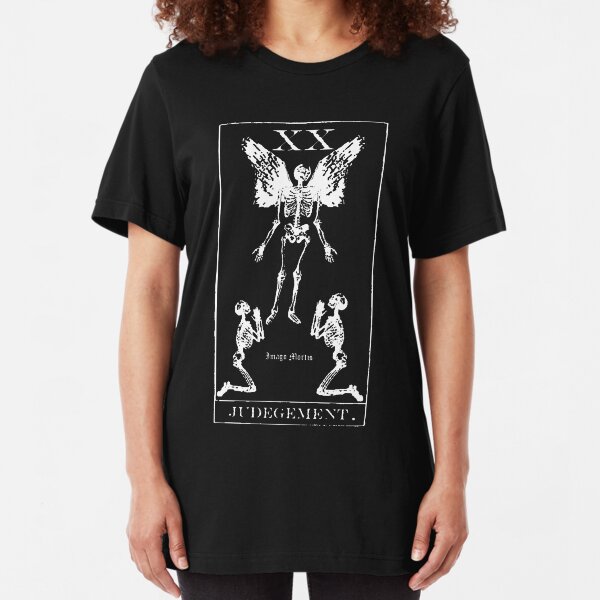 Judgement Tarot XX Slim Fit T-Shirt
