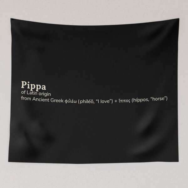 Item preview, Pippa name etymology designed and sold by YourNameStory.
