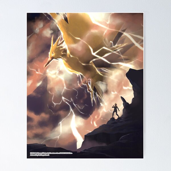 Shiny Zapdos Art Print by EsstheMystic