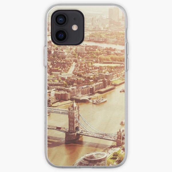 tower bridge aerial iPhone Soft Case