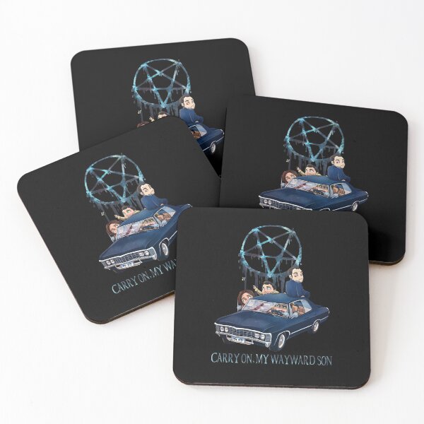 Item preview, Supernatural Carry On My Wayward Son , Supernatural Logo Art , Supernatural Winchester designed and sold by PLKHDA.