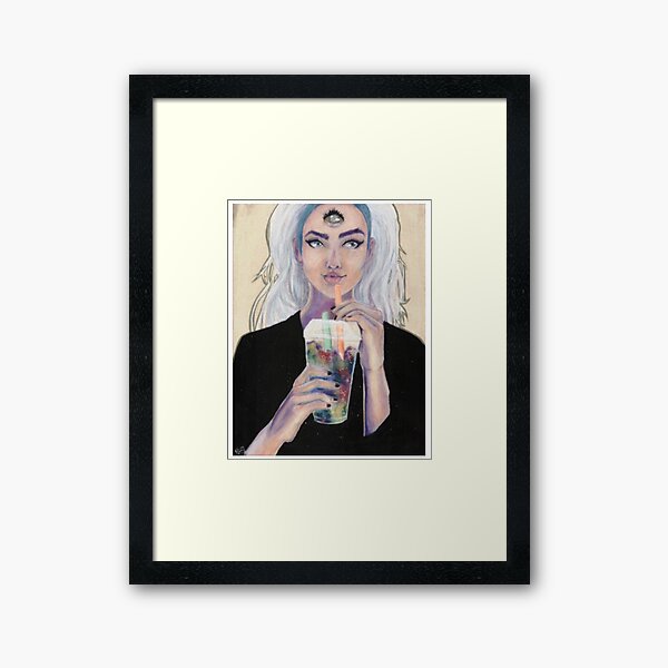 Drink the Universe Framed Art Print