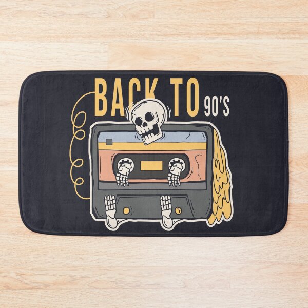 Item preview, Vintage Old Tape Cassete with Skull Illustration designed and sold by Peekonet.