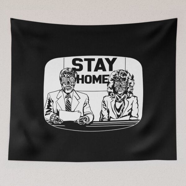 Item preview, They Live T-ShirtStay home  designed and sold by SycaPilico.
