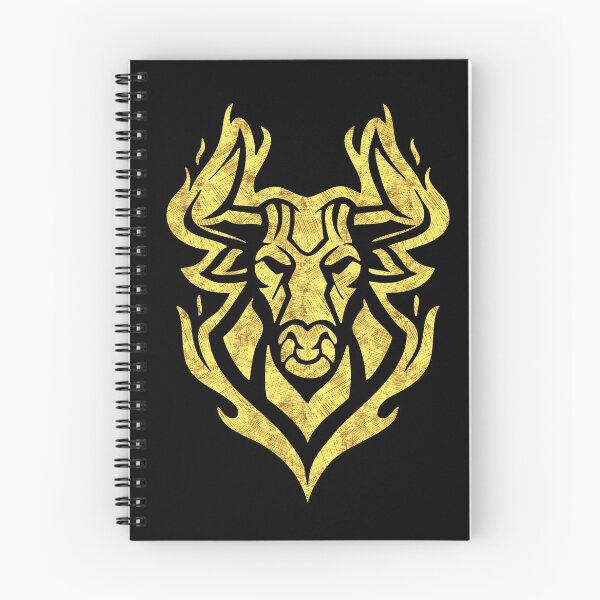 Item preview, Raging Fire BULL Abstract Tribal Tattoo Style designed and sold by Naumovski.