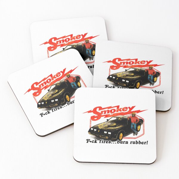 Item preview, Burn rubber Smokey and the bandit car movie art designed and sold by CynthiaRafael.