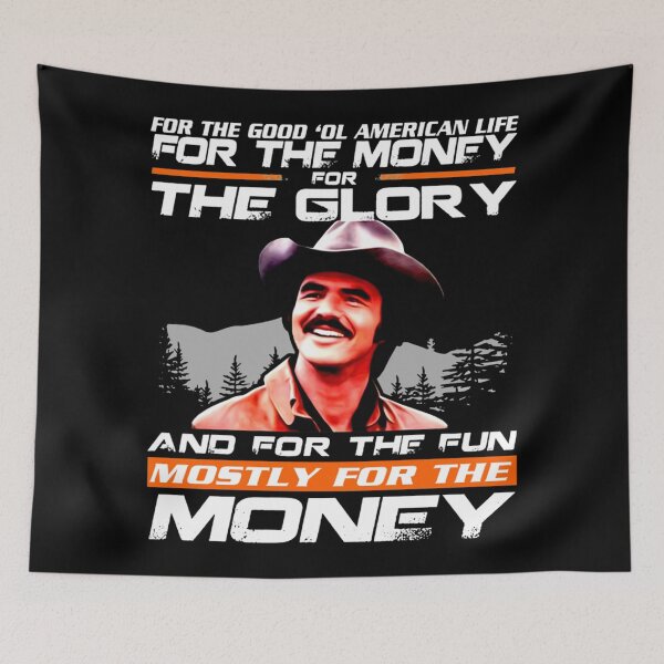 Item preview, Mostly for the money Smokey and the bandit car movie art designed and sold by CynthiaRafael.