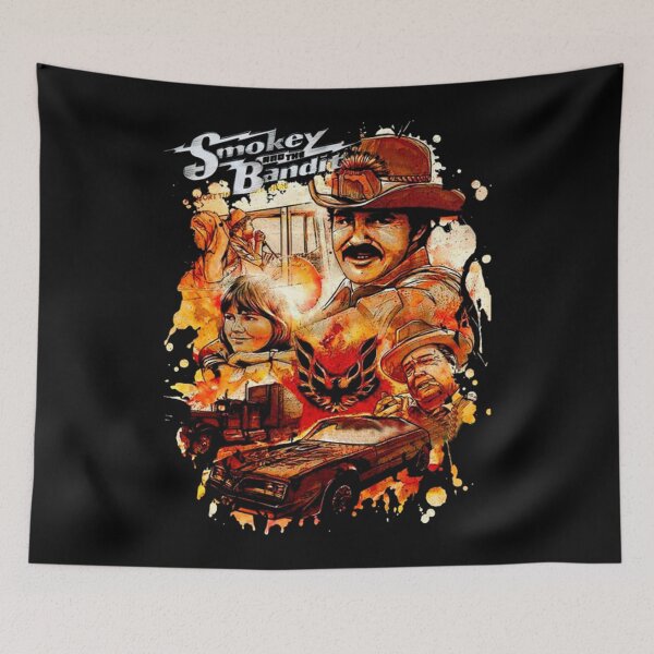 Item preview, Members Smokey and the bandit car movie art designed and sold by CynthiaRafael.