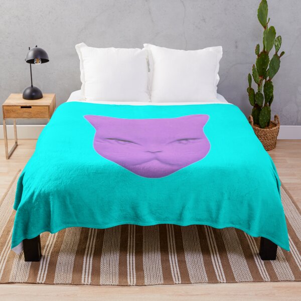 Item preview, Terra Catta Cat Lady ~ Lavender/Aqua designed and sold by CatsMeowDesigns.