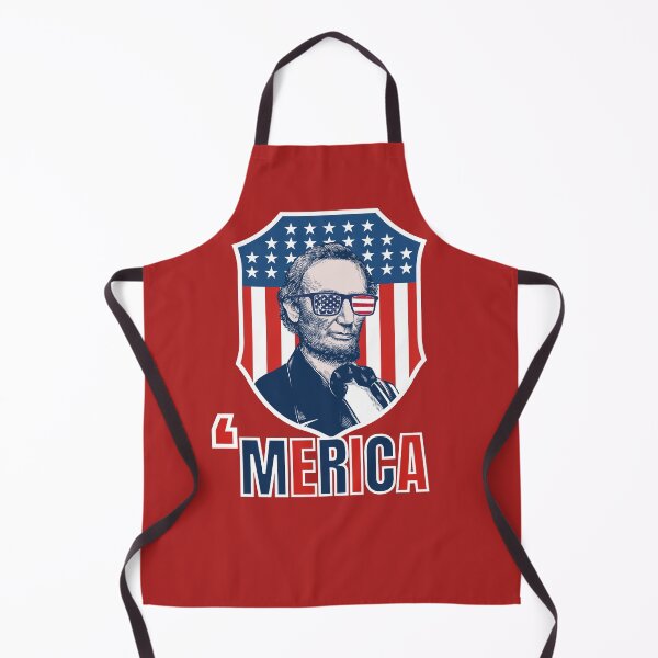 Item preview, 4th of July Abraham Lincoln Merica  designed and sold by Flags  And co.