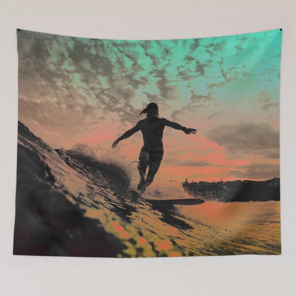 Item preview, Longboards Solo Surfer designed and sold by RedLuxeVault.
