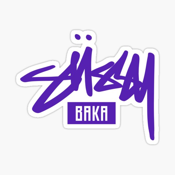 Sussy Baka - Japanese Stupid meme | Graffitty style Streetwear | Funny  Sticker