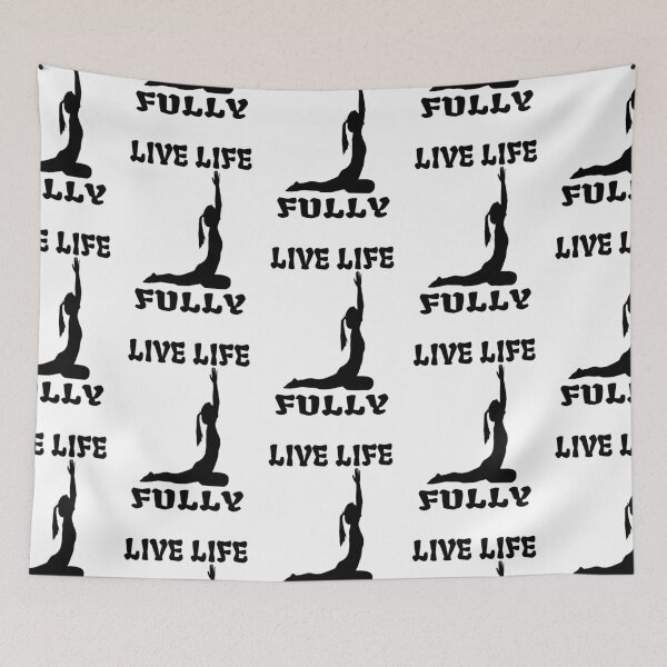 Item preview, Live life fully living fully designed and sold by shirtsdesignpk.