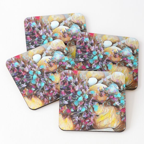 Item preview, Rock garden oil painting flowers designed and sold by Patricia Piotrak.