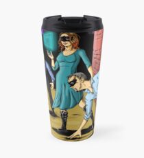 Team Sideways Comic Cover Travel Mug