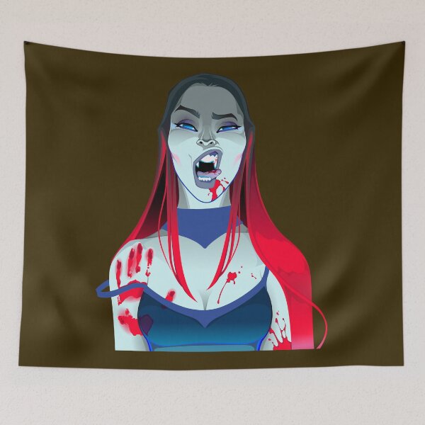 Item preview, Beautiful Vampire Portrait Essential T-Shirt designed and sold by YSNbr.