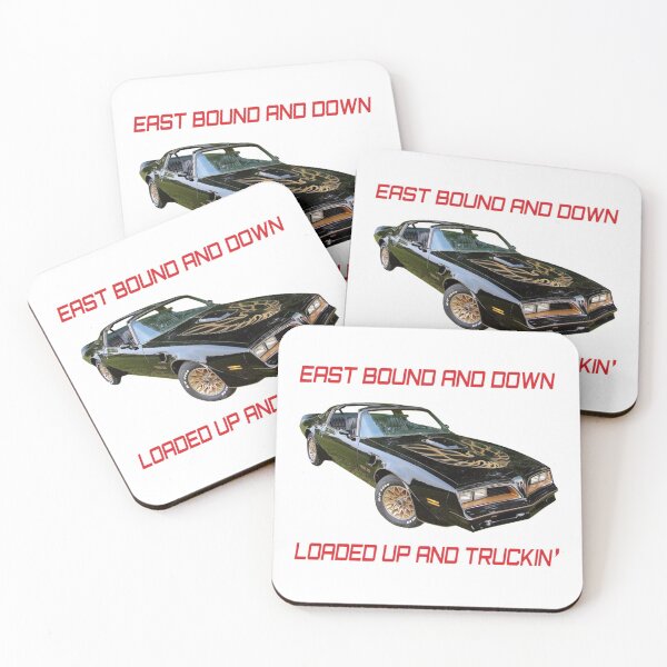 Item preview, Bound and down Smokey and the bandit car movie art designed and sold by CynthiaRafael.