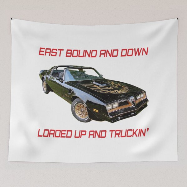 Item preview, Bound and down Smokey and the bandit car movie art designed and sold by CynthiaRafael.