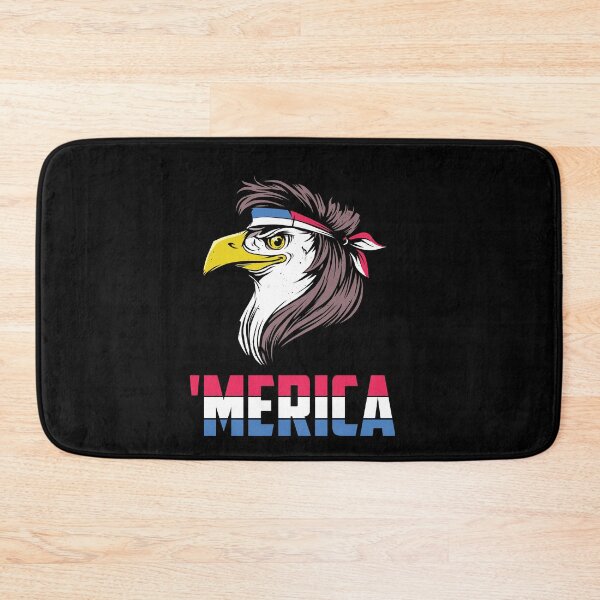 Item preview, Merica Mullet Eagle American Flag Patriotic designed and sold by Hema Thilakaratne.