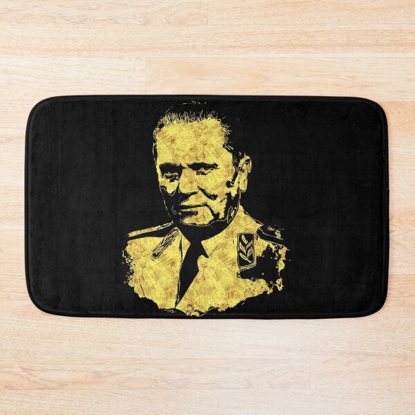 Item preview, Josip Broz TITO the President of Yugoslavia SFRJ Abstract Gold Style Portrait designed and sold by Naumovski.