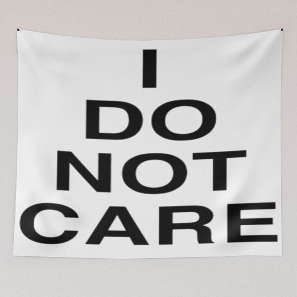 Item preview, I don't care designed and sold by TheHand-art.