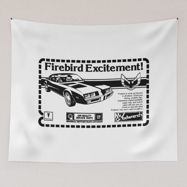 Item preview, Firebird excitement Smokey and the bandit car movie art designed and sold by CynthiaRafael.