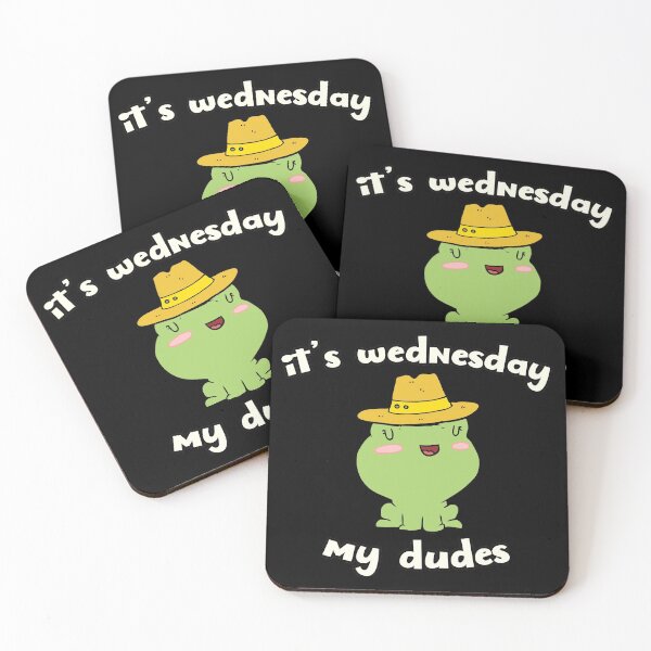 Item preview, It's Wednesday my dudes funny meme designed and sold by kimart18.