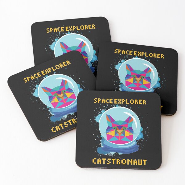 Item preview, Cat astronaut designed and sold by ElBeDesigns.