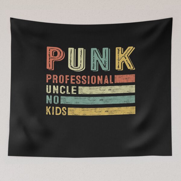 Item preview, Punk professional uncle no kids designed and sold by anthonybarr1205.